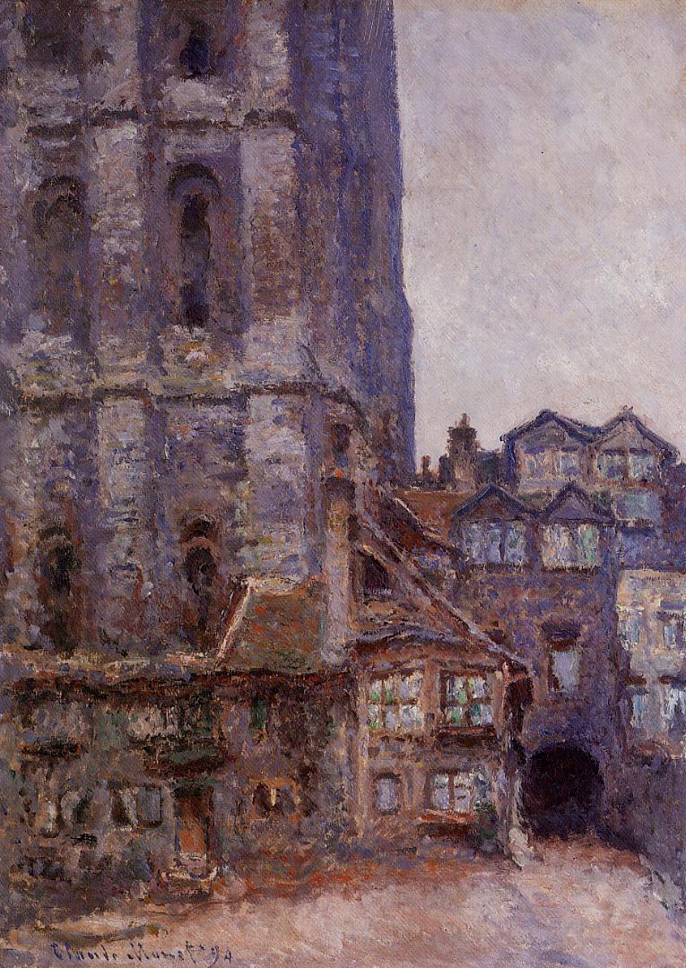 The Cour d'Albane, Grey Weather 1892
